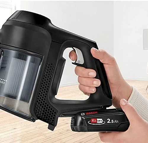 Bosch BBS611BSC Serie | 6 įkraunamasis dulkių siurblys Unlimited, Juodas