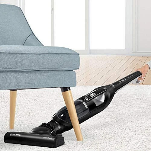 Bosch Talentone Development Serija 4, Įkraunamasis dulkių siurblys, Flexxo 21.6V, Juoda BBH32101