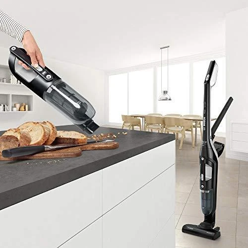 Bosch Talentone Development Serija 4, Įkraunamasis dulkių siurblys, Flexxo 21.6V, Juoda BBH32101