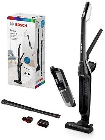 Bosch Talentone Development Serija 4, Įkraunamasis dulkių siurblys, Flexxo 21.6V, Juoda BBH32101