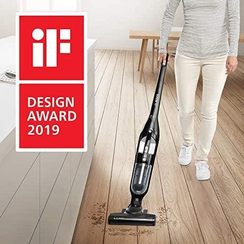 Bosch Talentone Development Serija 4, Įkraunamasis dulkių siurblys, Flexxo 21.6V, Juoda BBH32101