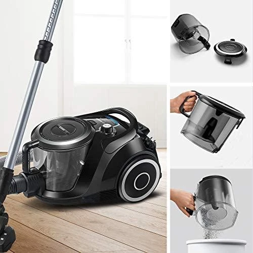 Dulkių siurblys Bosch Serie 6 BGC41XSIL, Bodenstaubsauger - juodas