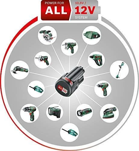 Dulkių siurblys Bosch EasyVac 12 (1x2,5 Ah)