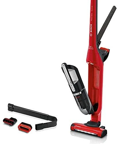 Įkraunamasis dulkių siurblys Bosch Serija 4 BBH3ZOO28, Raudonos spalvos