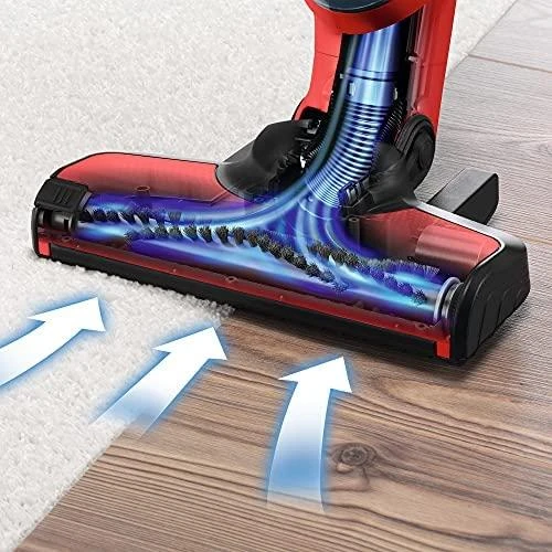 Įkraunamasis dulkių siurblys Bosch Serija 4 BBH3ZOO28, Raudonos spalvos