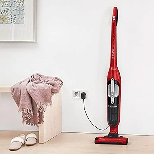 Įkraunamasis dulkių siurblys Bosch Serija 4 BBH3ZOO28, Raudonos spalvos