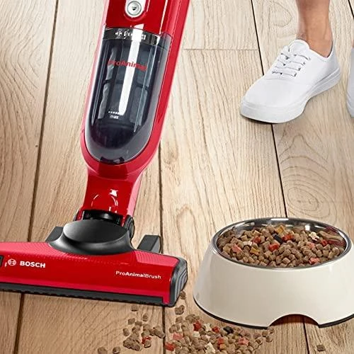 Įkraunamasis dulkių siurblys Bosch Serija 4 BBH3ZOO28, Raudonos spalvos