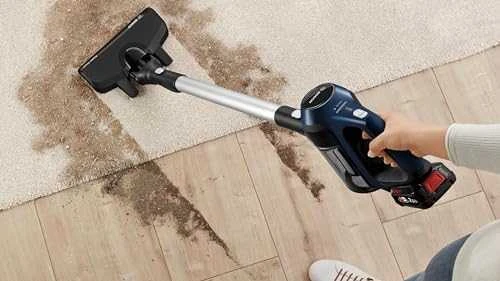 Įkraunamasis dulkių siurblys Bosch Unlimited 6 BBS611MAT, mėlynas