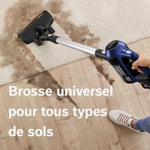 Įkraunamasis dulkių siurblys Bosch Unlimited 6 BBS611MAT, mėlynas