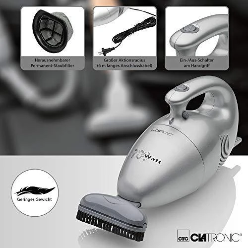 Rankinis dulkių siurblys Clatronic HS2631