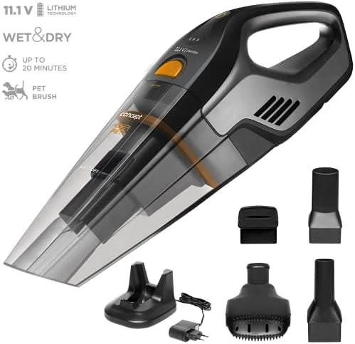 „Concept VP4351“ rankinis dulkių siurblys Juodas be maišelio