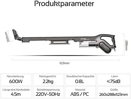 Dulkių siurblys Deerma DX700s - pilkas