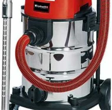 Einhell EINlight TE-VC 36/25 Li S-Solo (2x 18Volt), Nass-/Trockensauger - red/edelstahl, without Akku und Ladegert