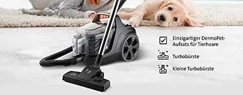 ETA | Dulkių siurblys | Grande Animal ETA222390000 | Be maišelio | Galia 850 W | Dulkių talpa 3,2 L | Juodas/Auksas