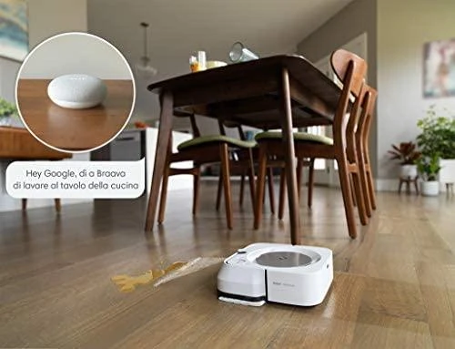 Grindų plovimo robotas iRobot Braava jet m6, Baltas