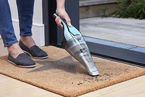 Dulkių siurblys Black & Decker Juodas & Decker NVC220WBC handheld vacuum Mėlyna, Chrome Bagless