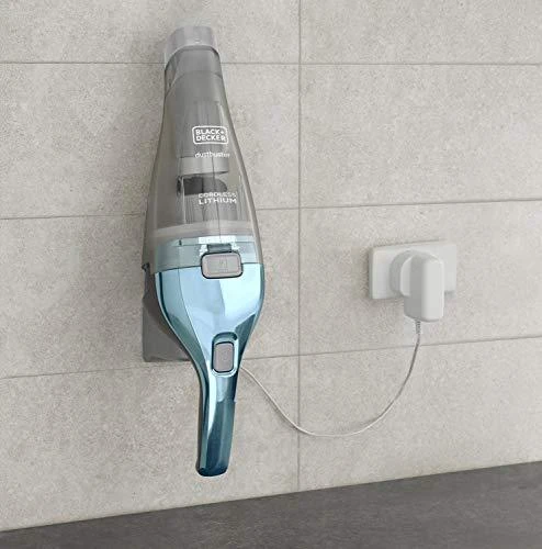 Dulkių siurblys Black & Decker Juodas & Decker NVC220WBC handheld vacuum Mėlyna, Chrome Bagless