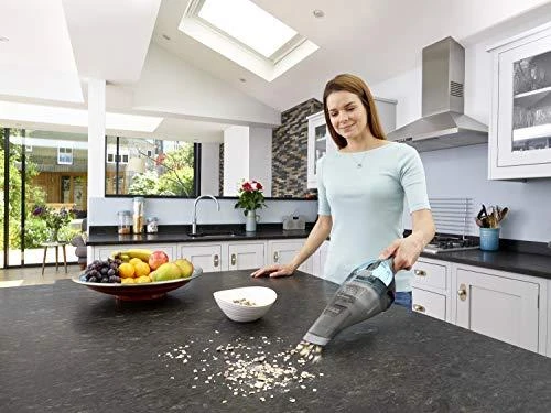 Dulkių siurblys Black & Decker Juodas & Decker NVC220WBC handheld vacuum Mėlyna, Chrome Bagless