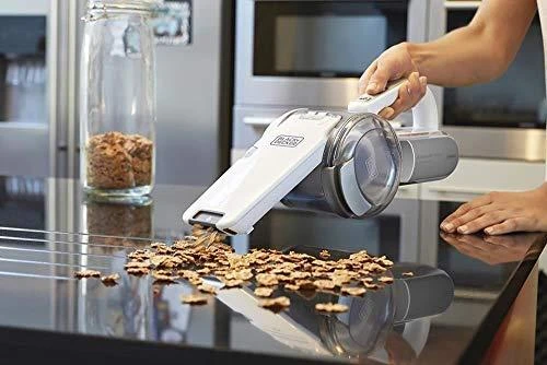 Dulkių siurblys Black & Decker Juodas & Decker Vacuum cleaner bagless, handheld Juodas & Decker Pivot PV1820L-QW (35W, baltos spalvos)