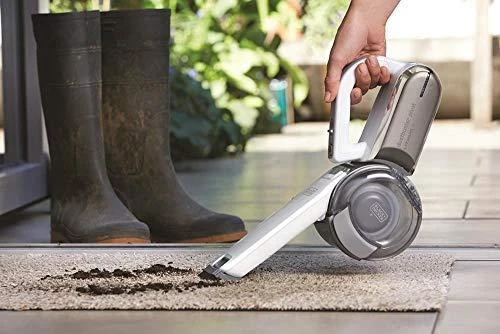 Dulkių siurblys Black & Decker Juodas & Decker Vacuum cleaner bagless, handheld Juodas & Decker Pivot PV1820L-QW (35W, baltos spalvos)