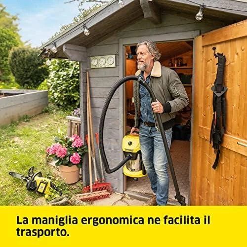 Drėgno ir sauso valymo dulkių siurblys Kärcher WD 3 Battery Premium, be akumuliatoriaus ir kroviklio 1.629-950.0