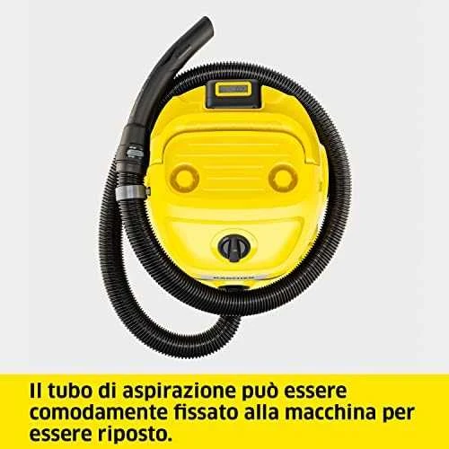 Sauso-drėgno valymo siurblys Karcher WD 2-18 V-12/18 (YYY); 18 V (be akumuliatoriaus ir pakrovėjo)