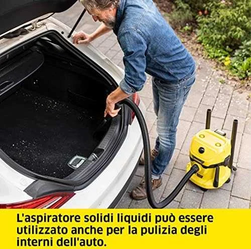 Sauso-drėgno valymo siurblys Karcher WD 2-18 V-12/18 (YYY); 18 V (be akumuliatoriaus ir pakrovėjo)