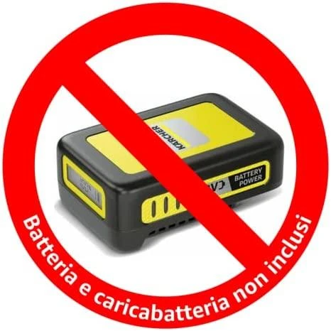 Drėgno ir sauso valymo dulkių siurblys Kärcher WD 3 Battery Premium, be akumuliatoriaus ir kroviklio 1.629-950.0