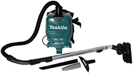 Makita DVC265ZXU Akumuliatorinis dulkių siurblys (kuprinė) 2x18 V Li-ion, AWS, Be akumuliatorių ir kroviklio!