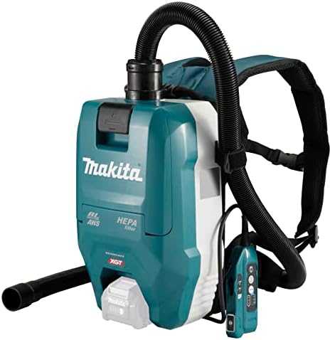 Makita VC009GZ01 Akumuliatorinis (kuprinė) dulkių siurblys 40V XGT, AWS, komplektuojama be akumuliatorių ir kroviklio!