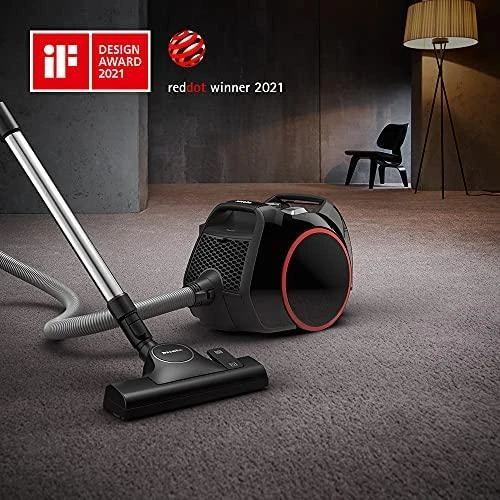 Miele Boost CX1 PowerLine juodas cikloninis dulkių siurblys