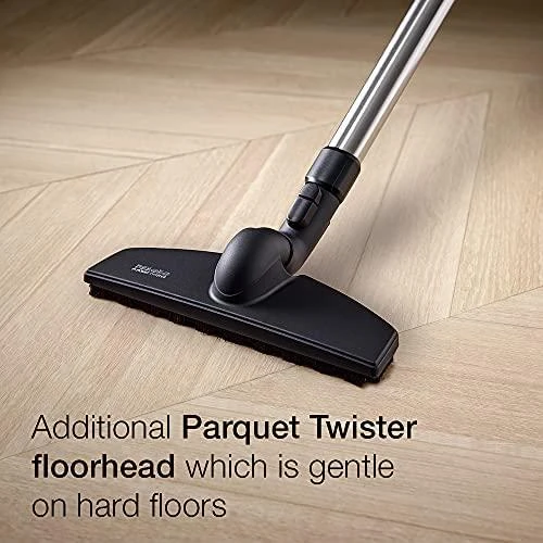 Miele Boost CX1 Parquet PowerLine cikloninis dulkių siurblys su Twister antgaliu