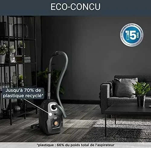 Dulkių siurblys Rowenta Žalias Force Effitech RO6189 4,5 L sausas 400 W dulkių maišelis