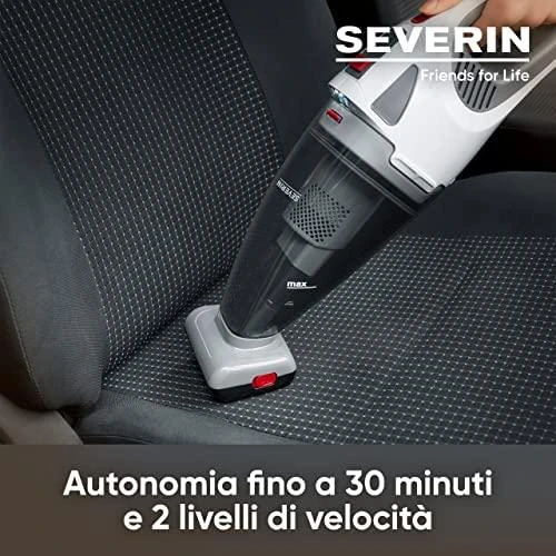 Dulkių siurblys Severin HV 7146 balta ir-pilka