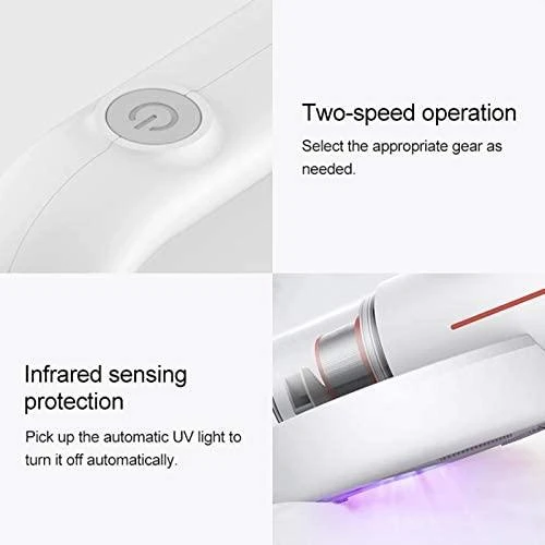 Dulkių siurblys Dulkių ir erkių siurblys su UV spinduliu Deerma CM1300