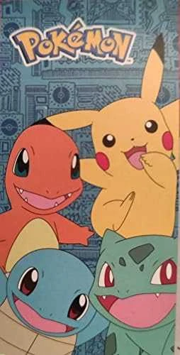 Paplūdimio rankšluostis Pokémon, 70x140 cm