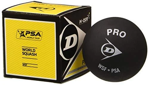 Dunlop Skvošo kamuoliukas Pro 12-box, 2gelt.taš,PSA/WSA