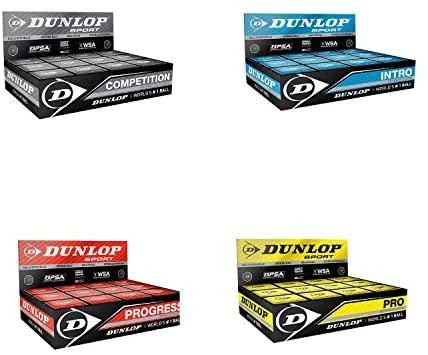 Dunlop Skvošo kamuoliukas Intro 12-box, 1mėlyn.taš