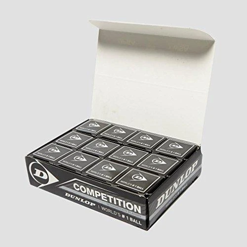 Skvošo kamuoliukas Dunlop COMPETITION 12-box
