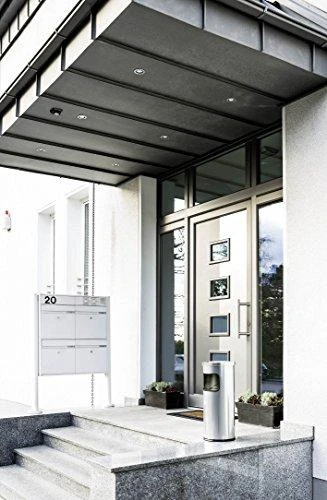 Šiukšliadėžė Durable popielnica 17L sidabrinė (333223)