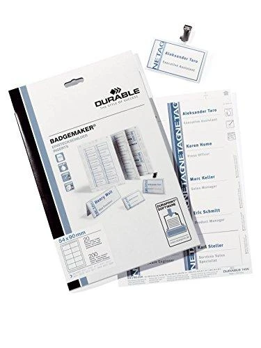 Durable Durable 1455-02 Baltas