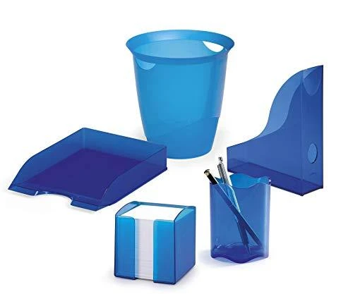 Šiukšliadėžė Durable Trend 16L mėlyna permatomas (1701710540)