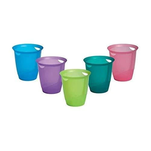 Šiukšliadėžė Durable Trend 16L mėlyna permatomas (1701710540)