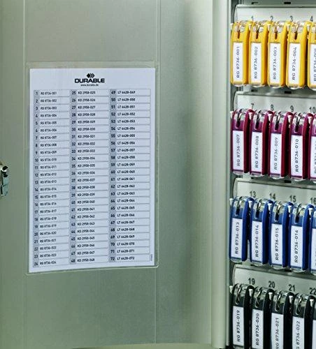 Durable DURABLE Schlüsselkasten Key Box 48 für 48 Schlüssel sidabrinis