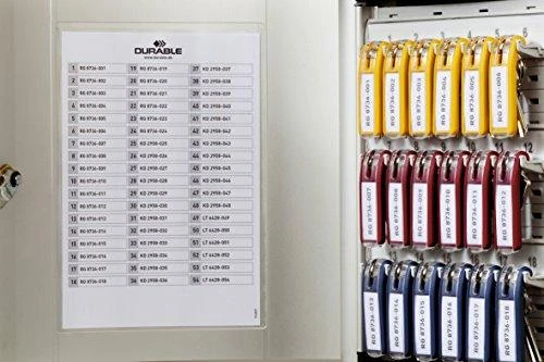 Durable DURABLE Schlüsselkasten Key Box 72 für 72 Schlüssel sidabrinis