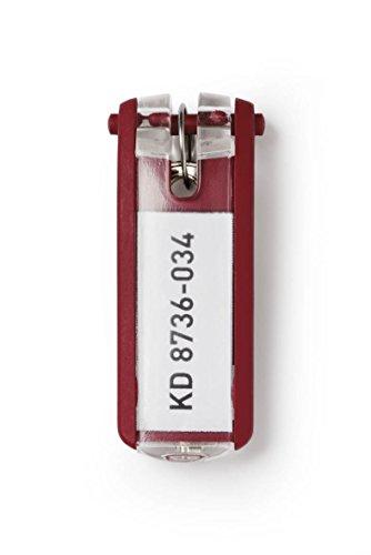 Durable Kabės KEY CLIP raudon 6 vnt.