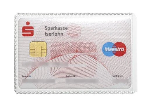 Permatomas kortelių dėklas 54x86 mm