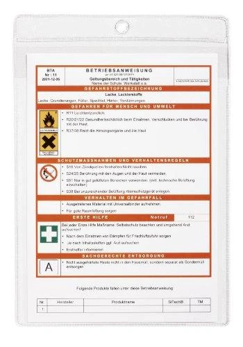 Durable Patvarus A4 formato aplankas su 10 skaidrių lapų