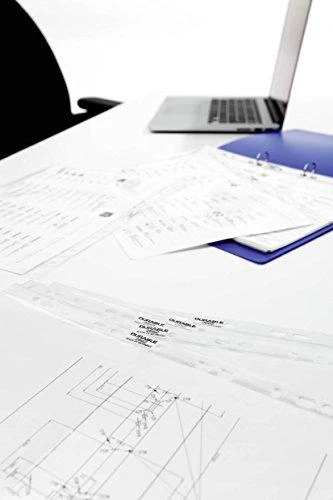 Durable Marškinėliai na dokumenty A4 Business 0,05mm 100 vnt permatomas
