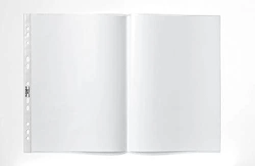 Patvarūs DURABLE Marškinėliai dokumentams A3 formato, atidaromi viršuje, 10 vnt, bespalviai